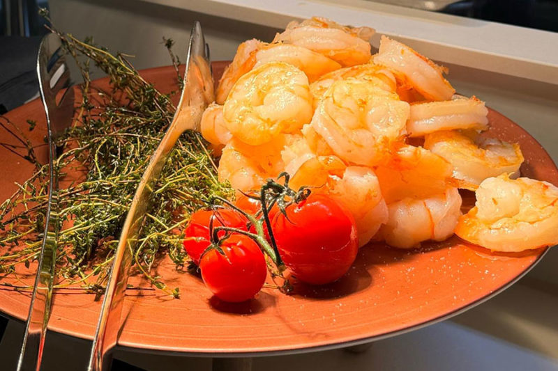 Mountain Hub Sonntagsbrunch Garnelen